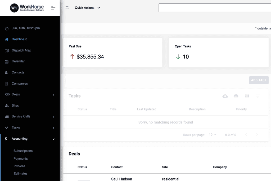 WorkHorseSCS-Invoicing