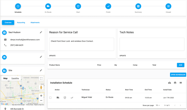WorkHorseSCS-Work Orders