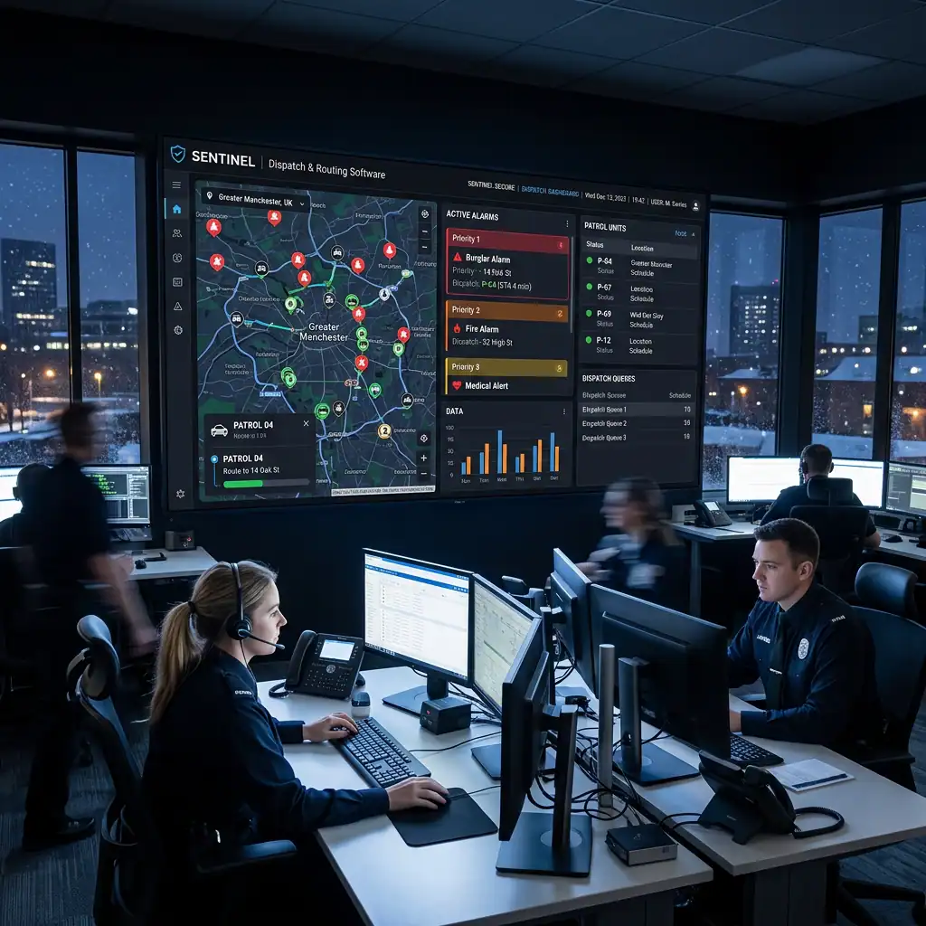 Dispatch and Routing Software for Security and Alarm Companies